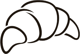 Pastry line illustration